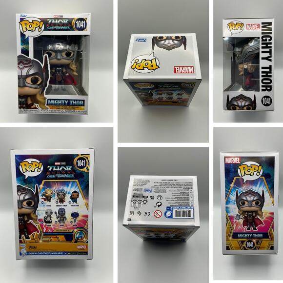 Funko Pop Marvel Thor Love and Thunder Bundle, 8 Pops - Picture 8 of 9